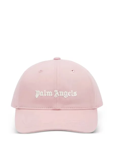 Kepurė su snapeliu Palm Angels rožinė