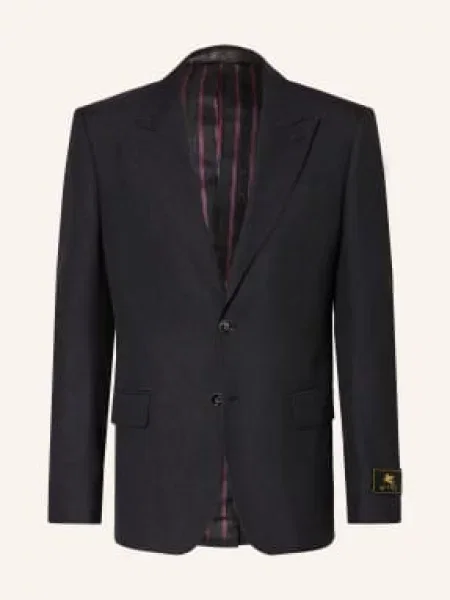 Etro Sako Slim Fit Z Žakárového Materiálu black černé