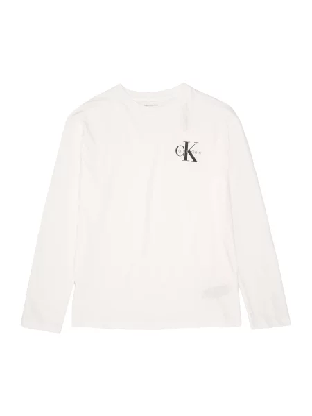 Calvin Klein Jeans Majica crna bijela