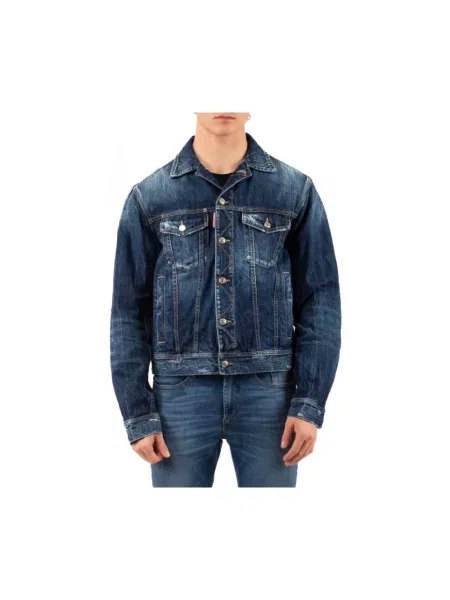 Kurtka Dsquared2 niebieska