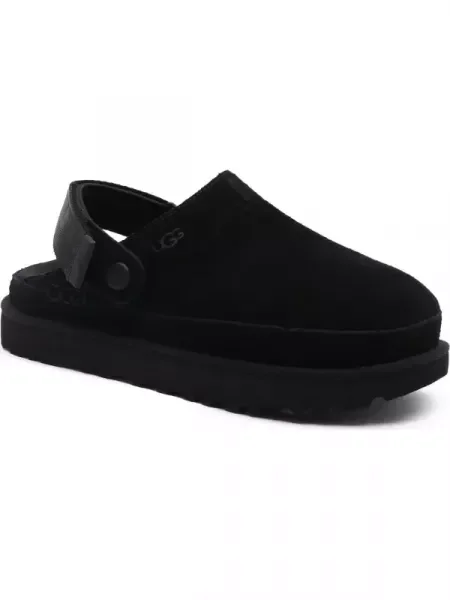 Sneakerși Ugg din piele negru