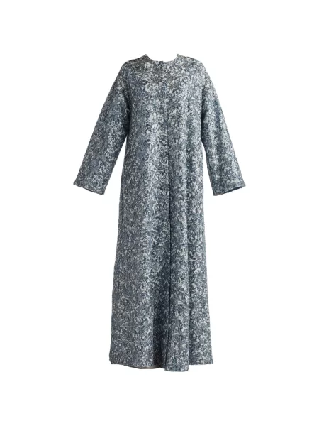 Rochie Tadashi Shoji cu paiete cu model floral de costum alb