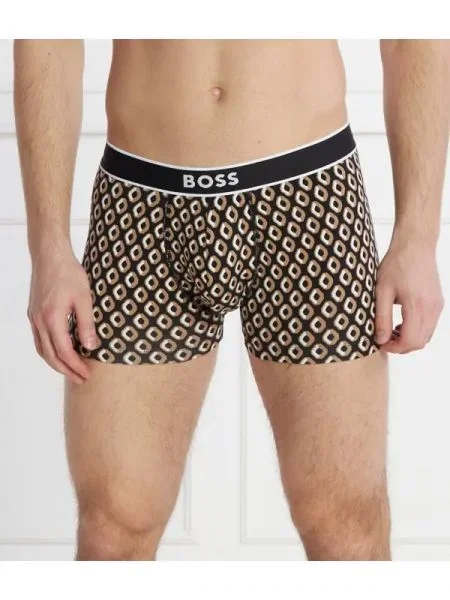 BOSS BLACK Chiloți boxer 24 Print negru
