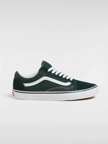 Ниски кецове Vans Old Skool зелено