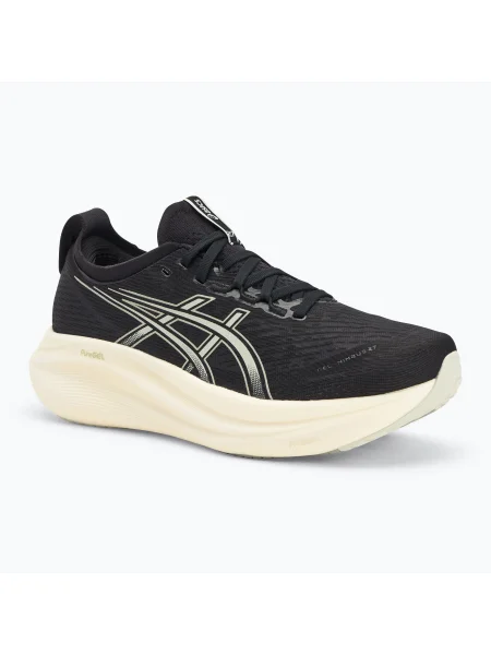 Pánske bežecké topánky ASICS Gel-Nimbus 27 black/lake grey čierna