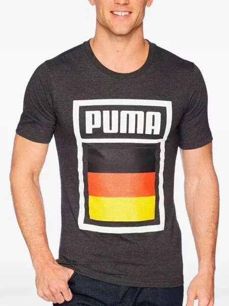 Fotbal tricou Puma gri