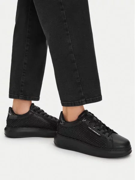 Sneakersy KARL LAGERFELD čierna