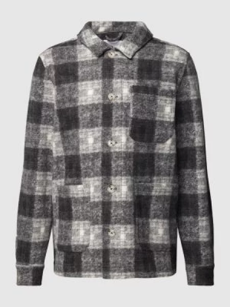 Kurtka koszulowa w kratę Lindbergh