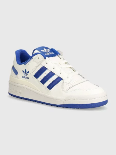 Δερμάτινα αθλητικά παπούτσια adidas Originals Forum Low CL άσπρο λευκό