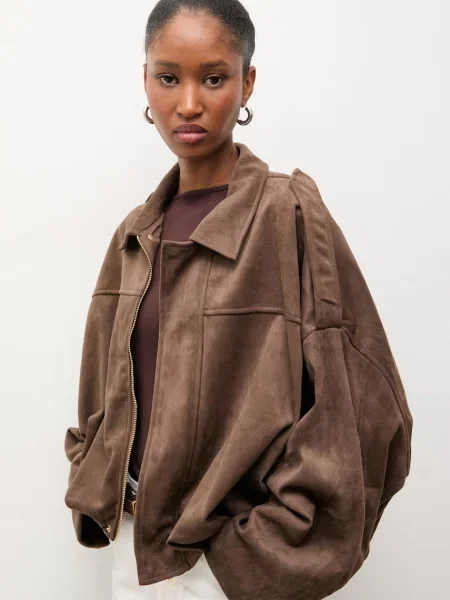 Answear.LAB kurtka brązowa