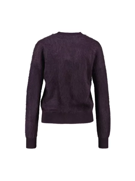 Dzianinowy sweter Mercer Amsterdam fioletowy
