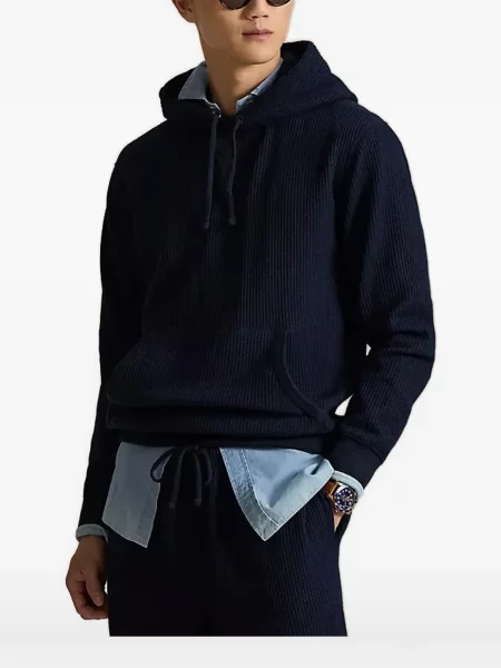 Tricou polo Polo Ralph Lauren cu broderie din fleece alergare roșu