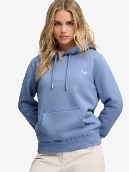 Superdry & Co Mikina modrosivá