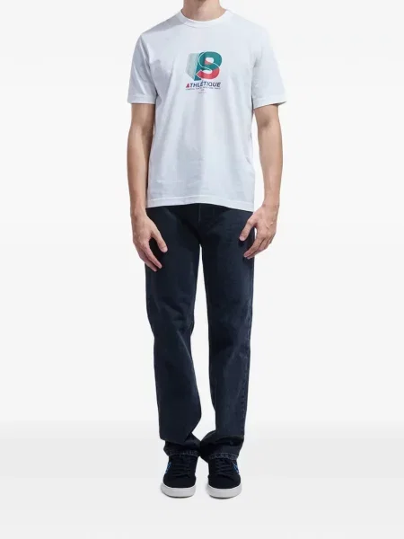Tricou Ps Paul Smith cu imagine alb