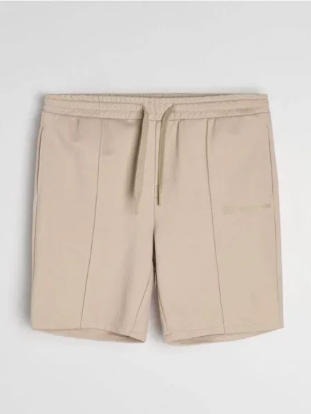 Sinsay slim šortky béžová