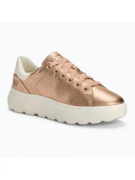 Buty Geox Spherica™ rose gold/optic white białe