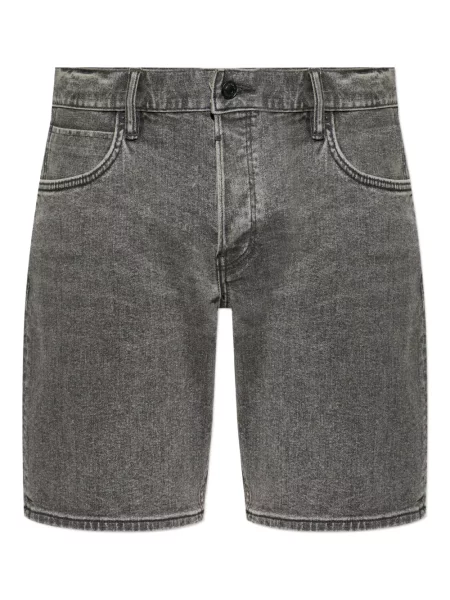 Pantaloni scurți din denim Allsaints gri