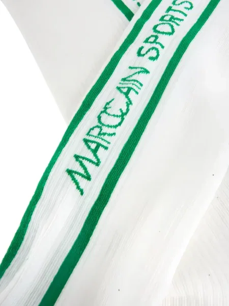 Șosete Marccain cu autograf alb