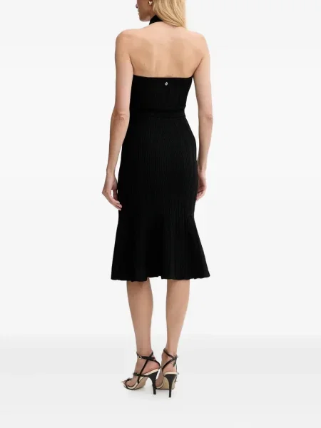 Rochie Guess cu gât halter negru