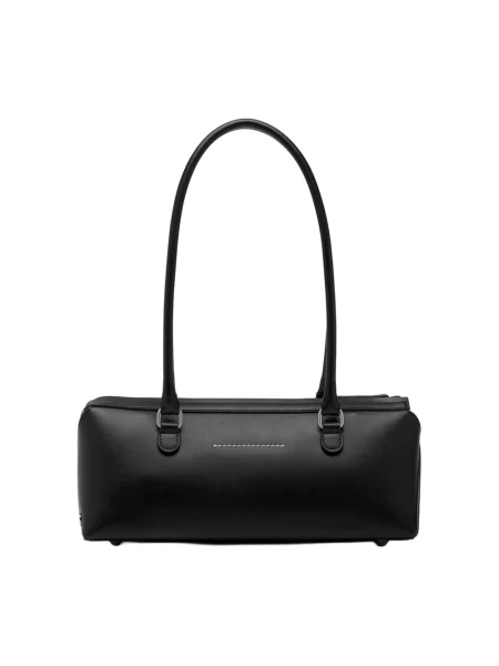 Maison Margiela torebka bagietka z imitacji skóry czarna