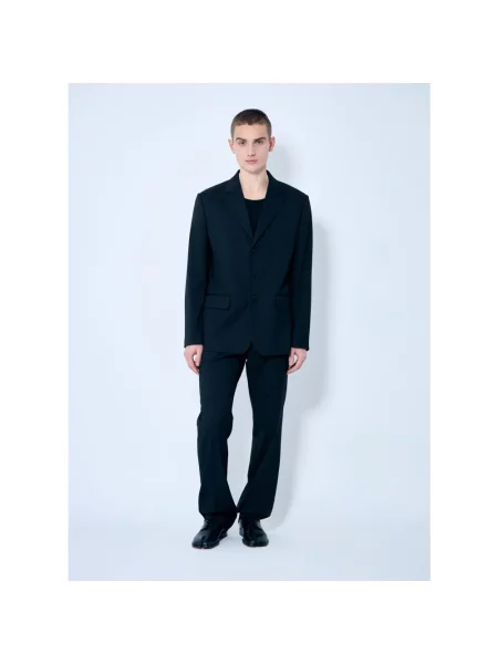 Marynarka Mm6 Maison Margiela z dżerseju czarna