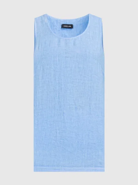 Топ з льону Anneclaire блакитний