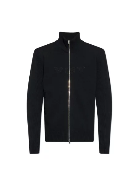 Kardigan Vetements wełniany czarny
