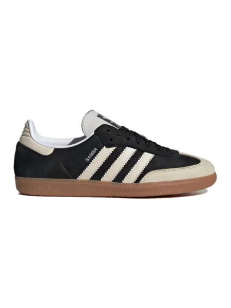 Sneakers adidas Samba Og W Core Black/ Wonder White/ Silver Metallic EUR 36 czarne