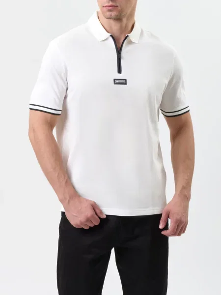 Поло Armani Exchange біле