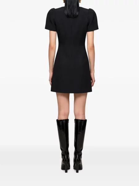 Rochie mini Sutton New York din crep negru