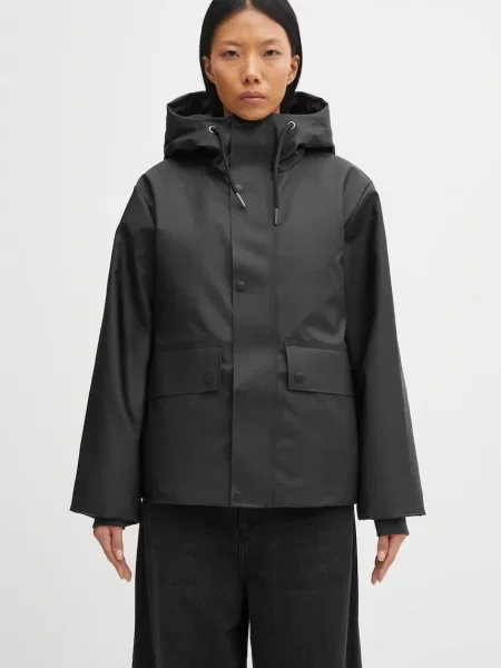 Μπουφάν Rains Nome Short W Parka μαύρο