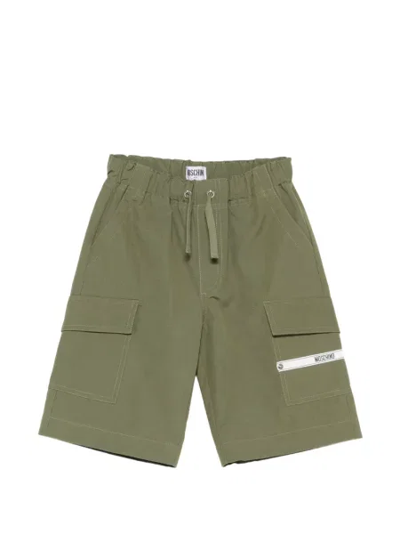 Szorty cargo dziecięce Moschino zielone