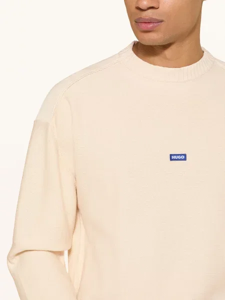 Hugo Sweter San Casey beige beżowy