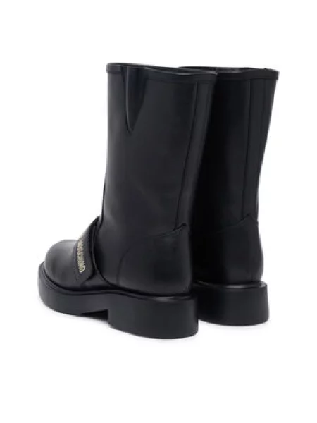 Členková obuv LOVE MOSCHINO čierna