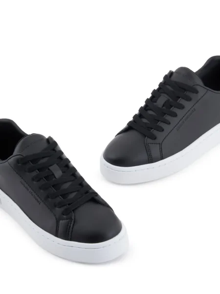 Sneakerși Armani Exchange negru