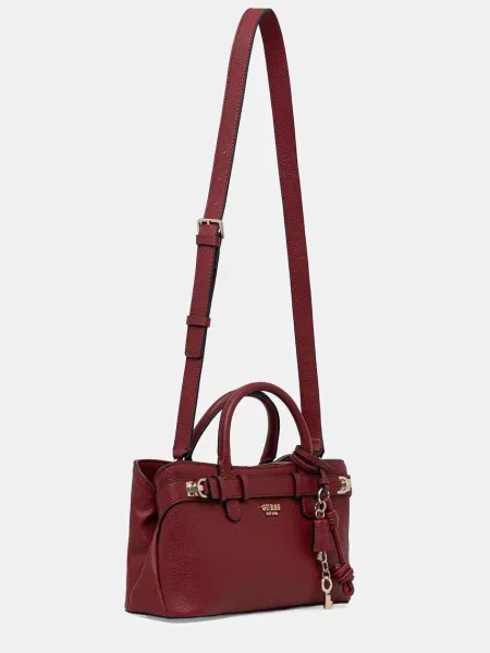 Geantă messenger Guess bordo