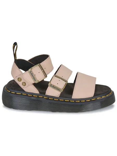 Pantofi Dr. Martens din nubuc roz