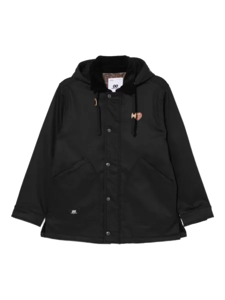 Яке Chocoolate със сърца черно