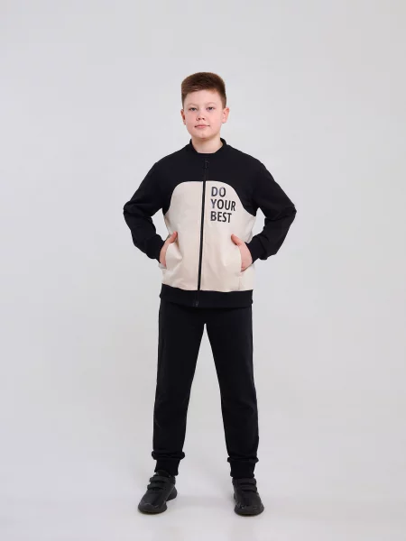 Дитячий Спортивний костюм SMIL чорний