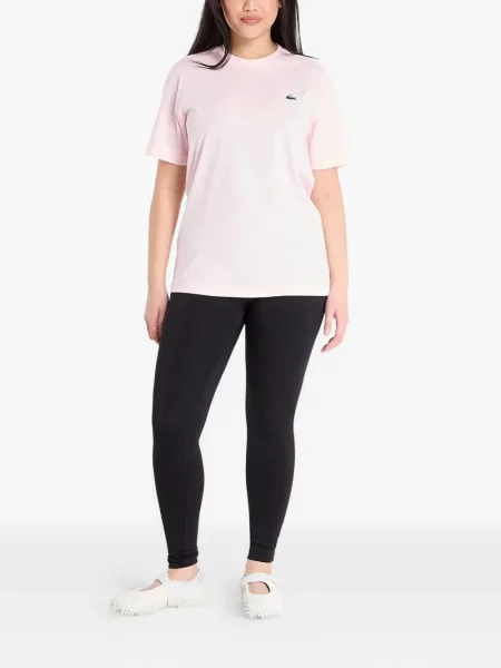 Tricou Lacoste cu autograf roz