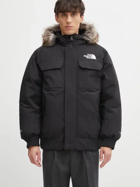 The North Face geacă de puf Mcmurdo Bomber de iarna negru