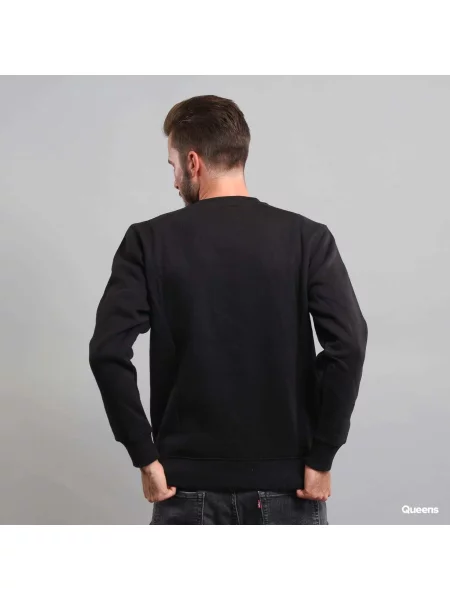 Sweter Alpha Industries z nadrukiem czarny
