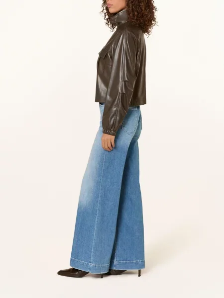 Rich & Royal Džíny Se Širokými Nohavicemi denim blue modré