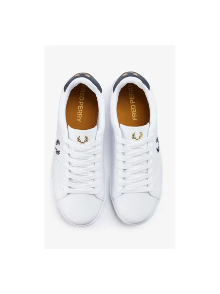 Sneakersy Fred Perry skórzane białe