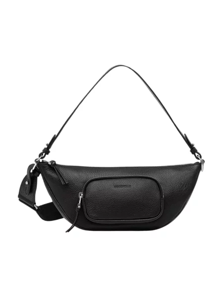 Coccinelle torebka crossbody skórzana czarna