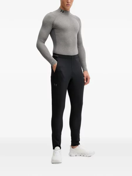 Τρέξιμο παντελόνι Under Armour με αυτόγραφο μαύρο