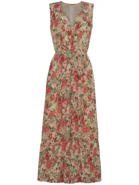 Rochie Adam Lippes de mătase cu model floral cu imagine