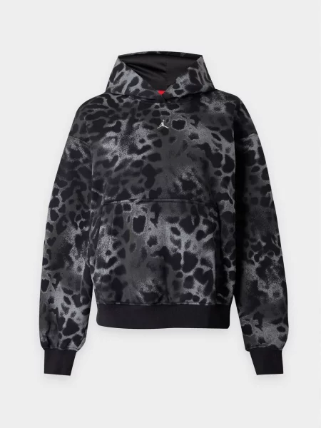 Jordan Mikina Brooklyn Fleece antracitová / čadičová čierna