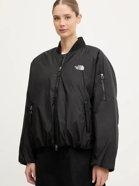 The North Face geacă bomber Choqa de iarnă oversize negru