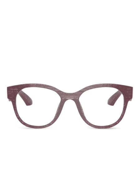 Правоъгълни слънчеви очила Alain Mikli червено